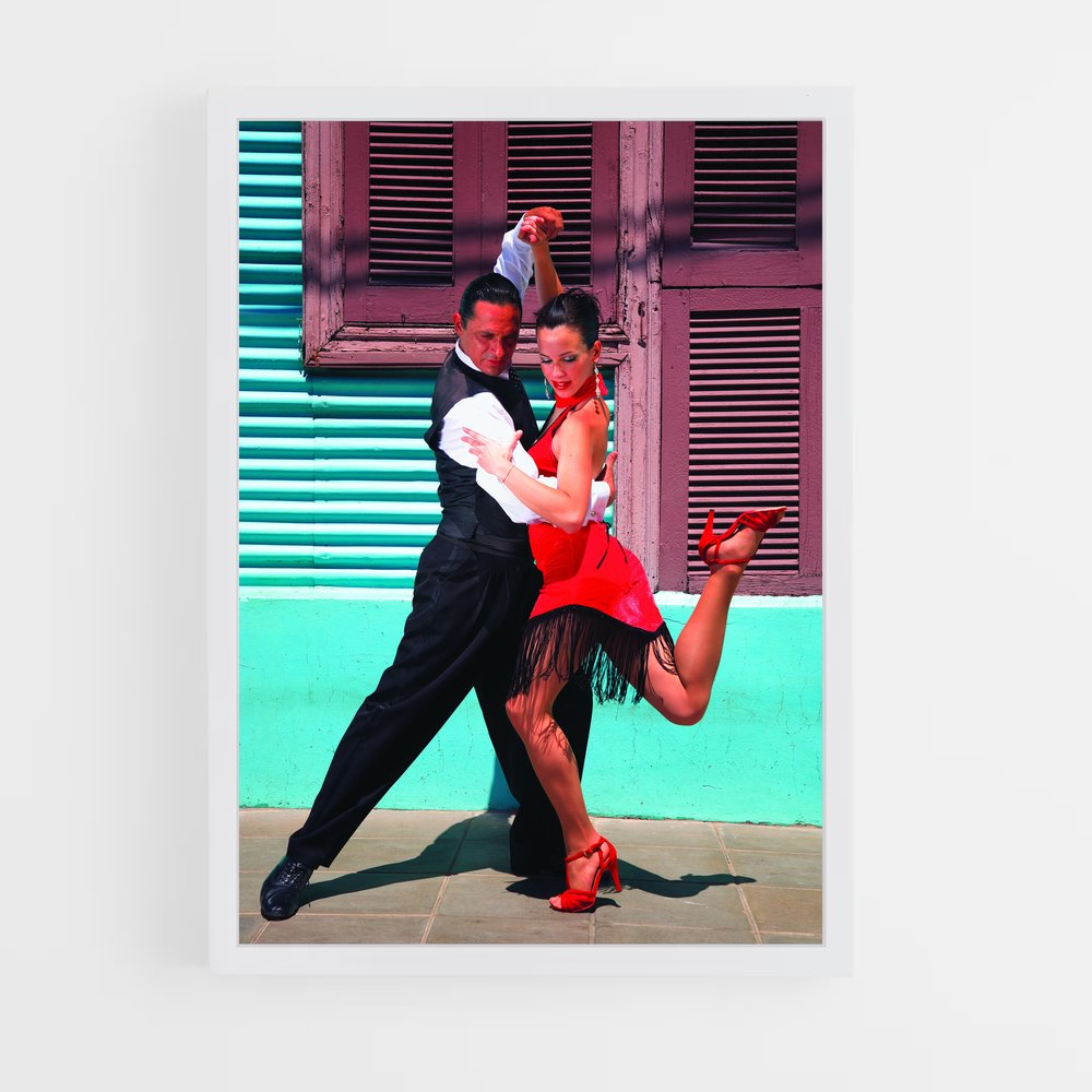 Poster Tango Verde – affiche Danse (vue 3)